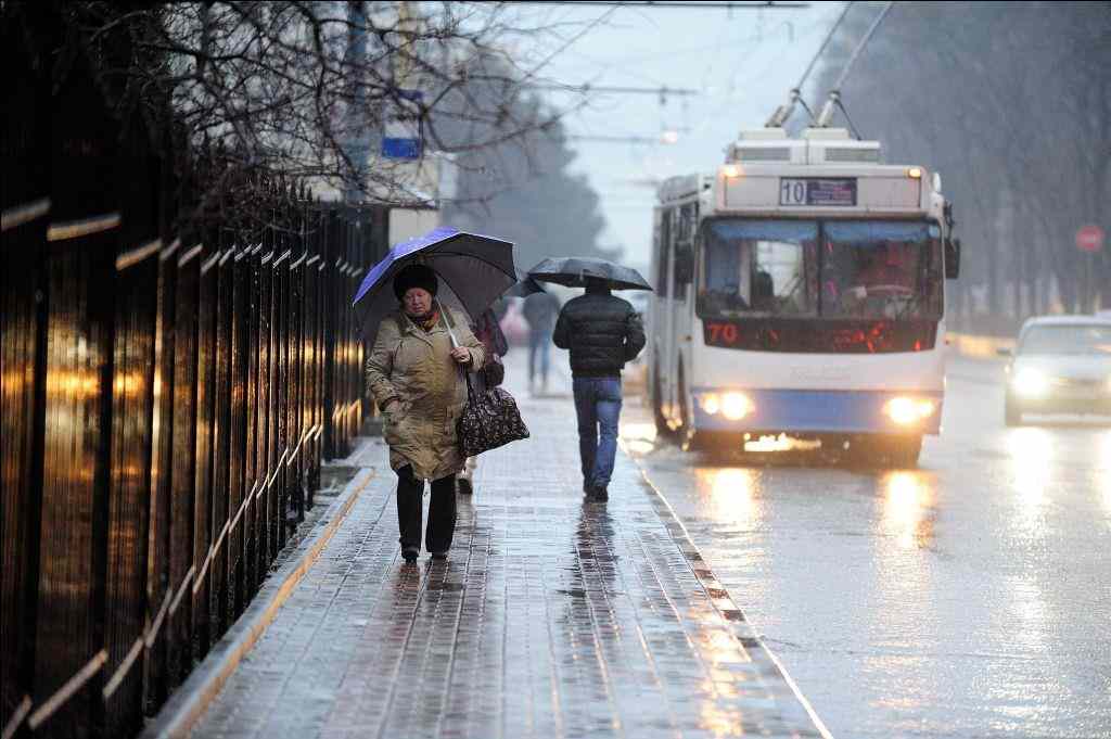 Новороссийск ждут дождливые выходные