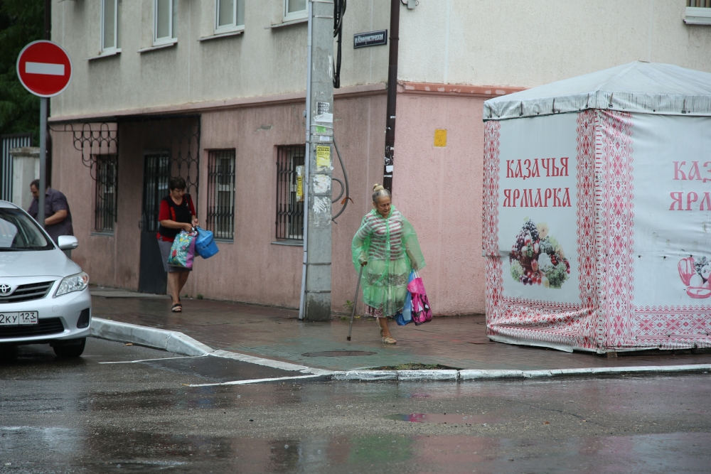 В ночь на 16 августа на Новороссийск выпала двухмесячная норма осадков