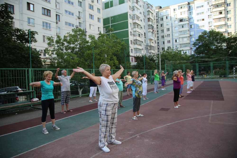 Новороссийцев на зарядку приглашает «Здоровый город»