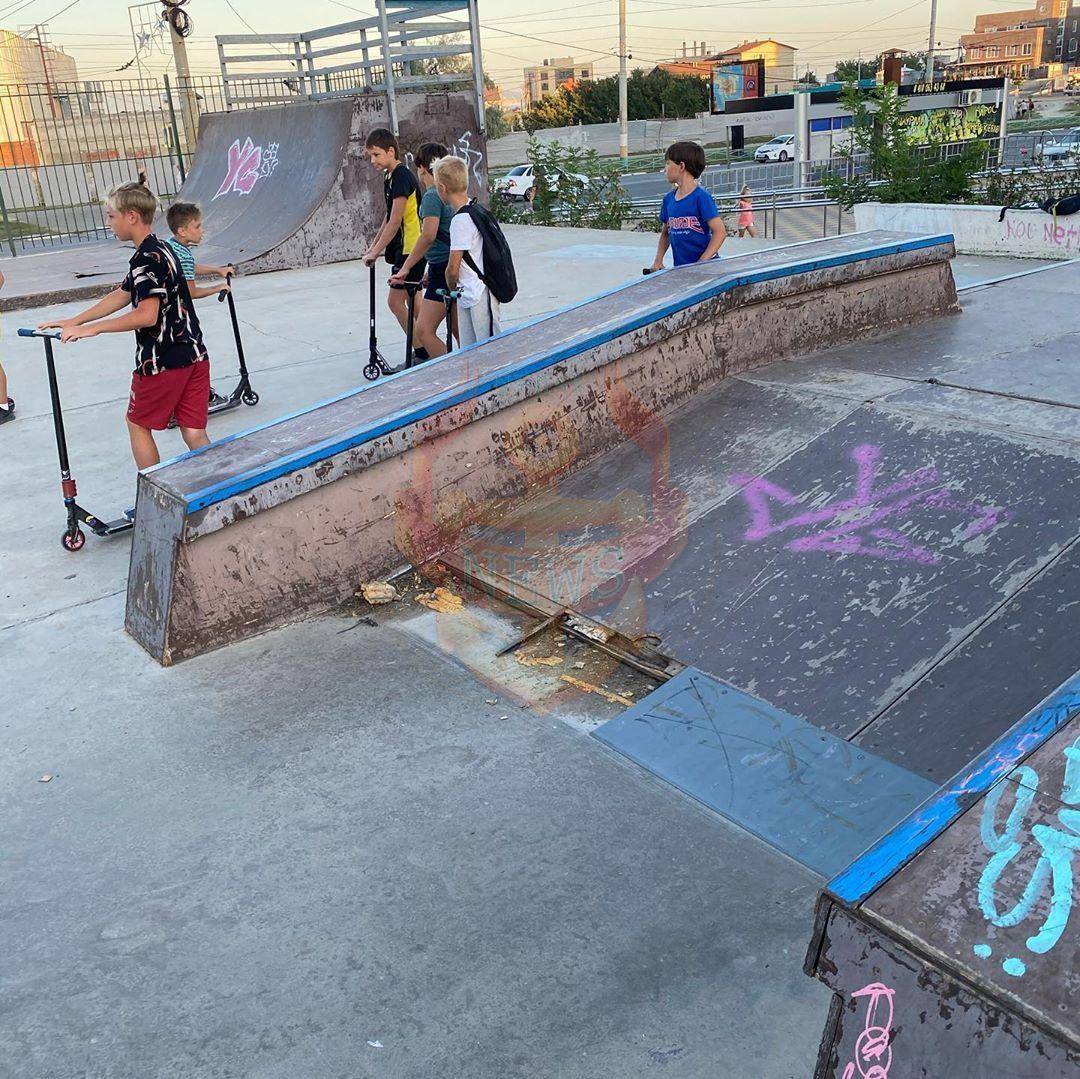 В Новороссийске хотят устроить бетонный скейт-парк в парке