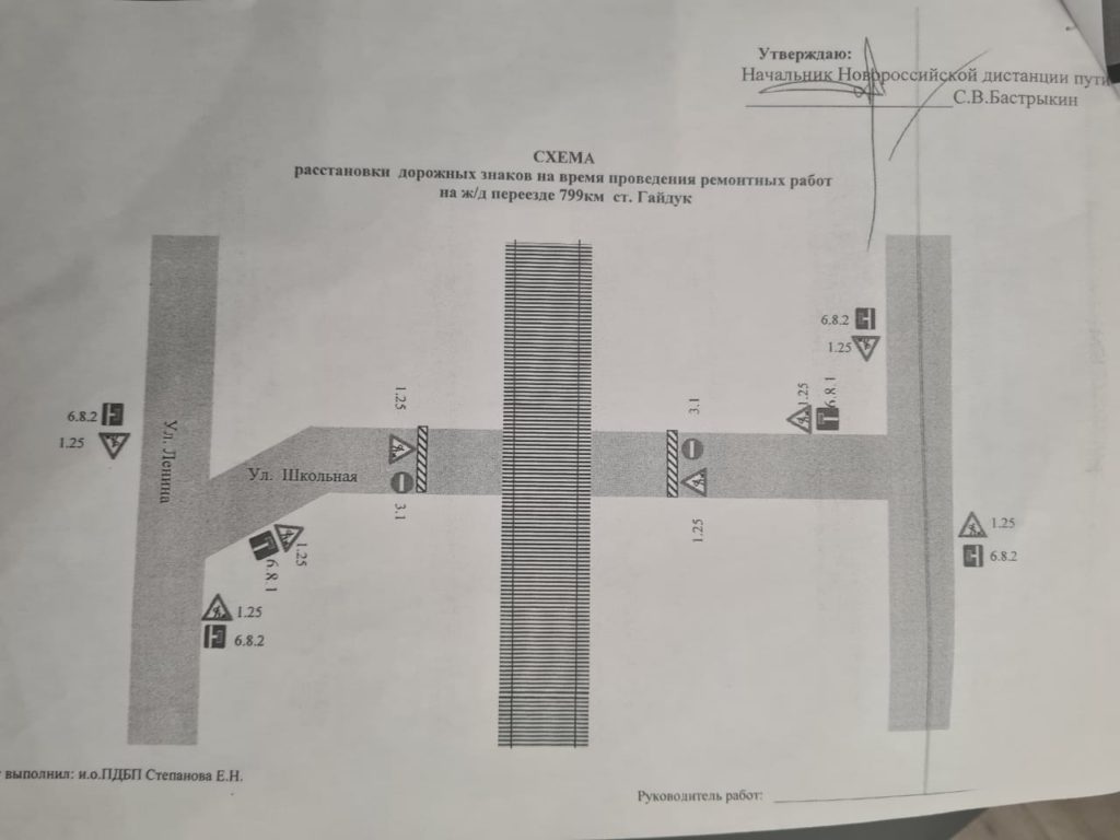 Под Новороссийском, в селе Гайдуке, 25 апреля перекроют ж/д переезд |  21.04.2021 | Новороссийск - БезФормата