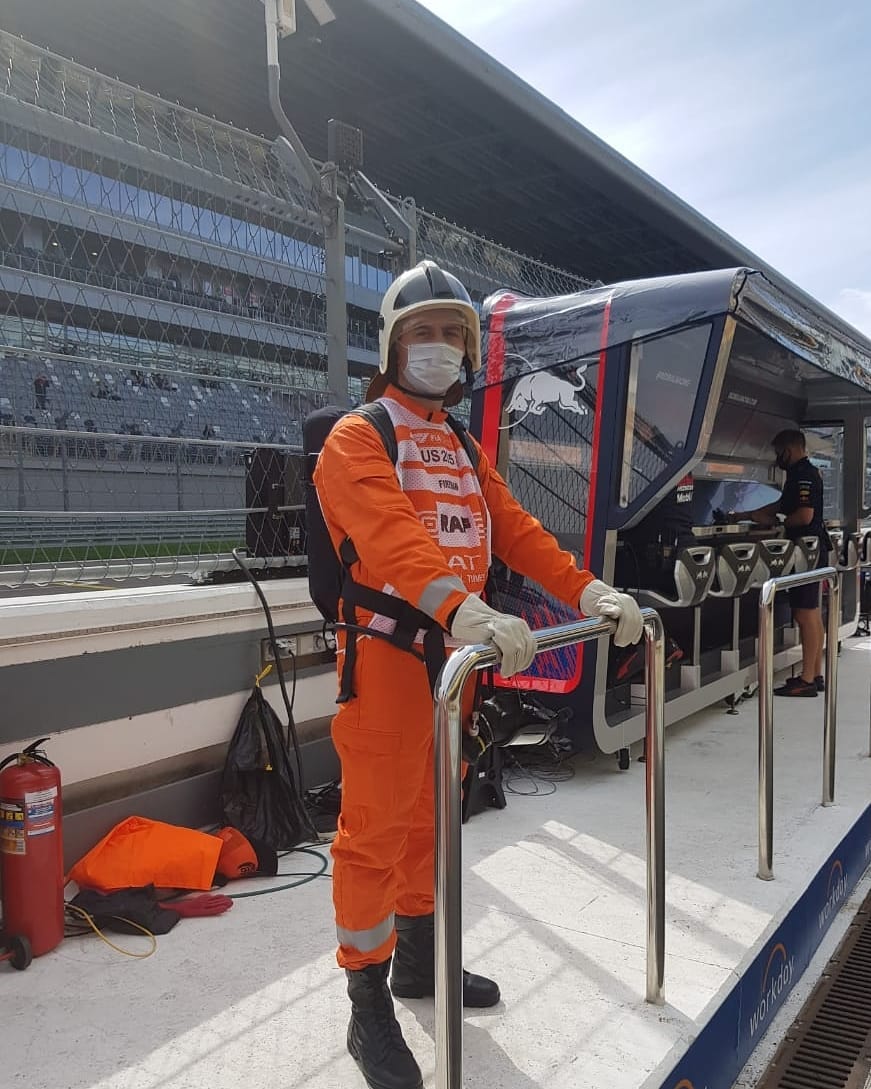 Новороссийцы на «Формуле-1» обеспечивают безопасность гонщиков и зрителей