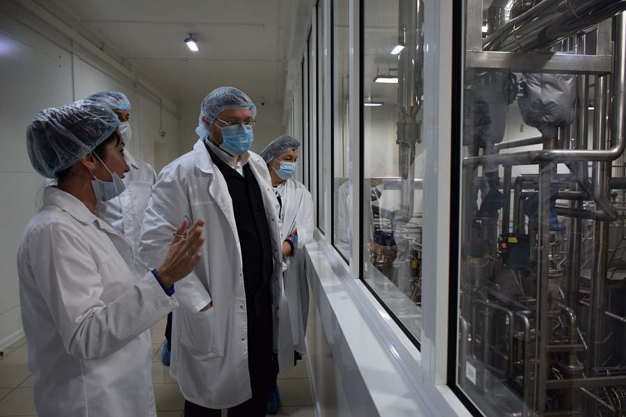 На сыроваренном заводе Кубани стартовал национальный проект «Производительность труда»
