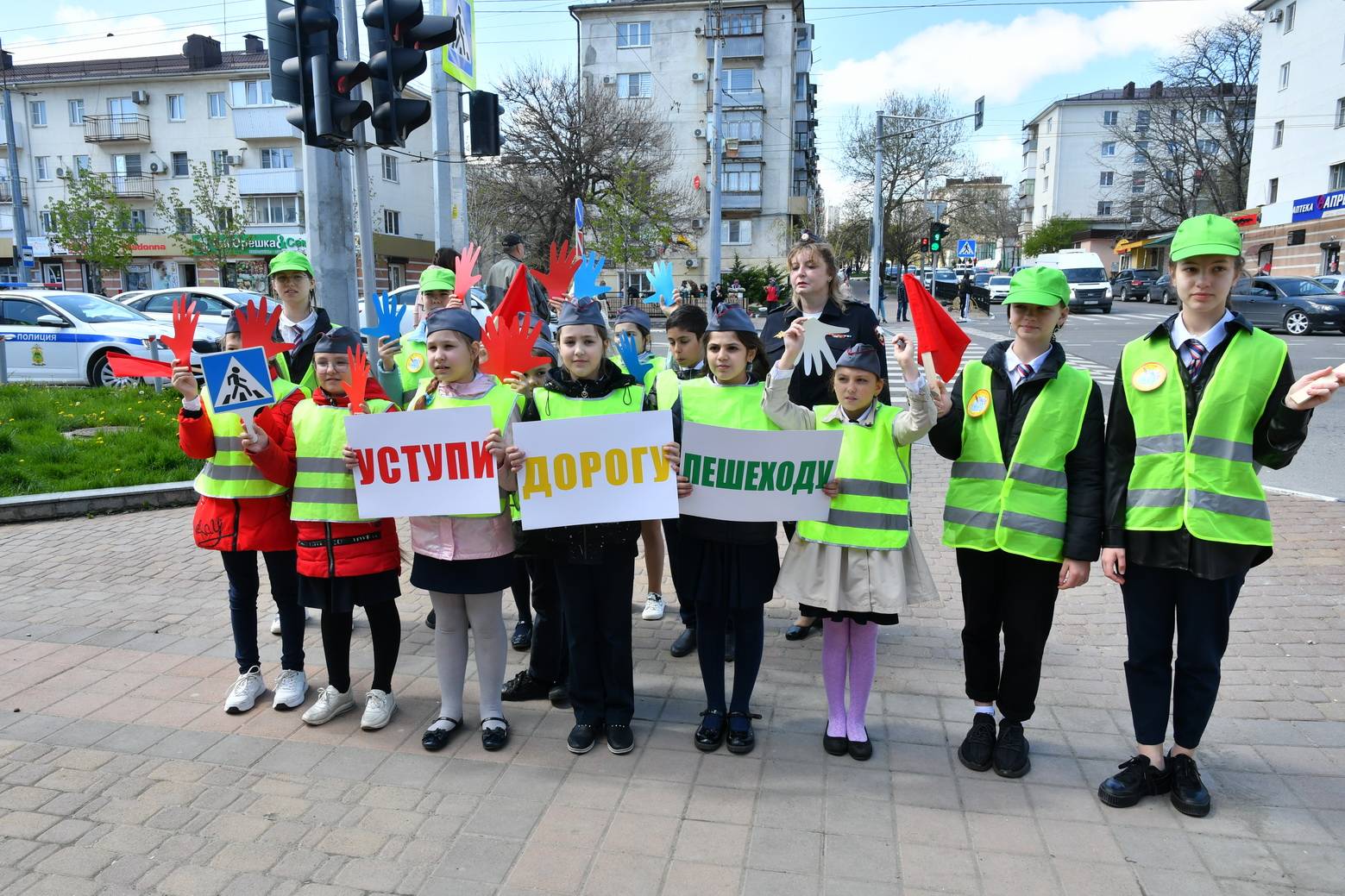 В Новороссийске в сентябре 5 школьников попали под колеса машин