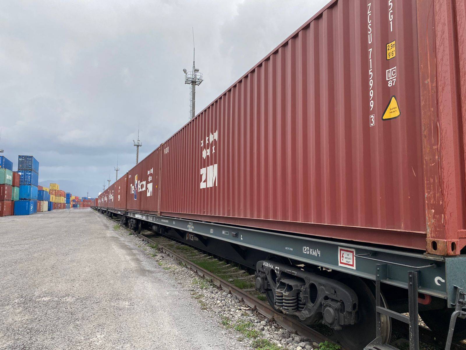 Маршрут контейнерного поезда из Новороссийска стал новым экспортным коридором в Китай