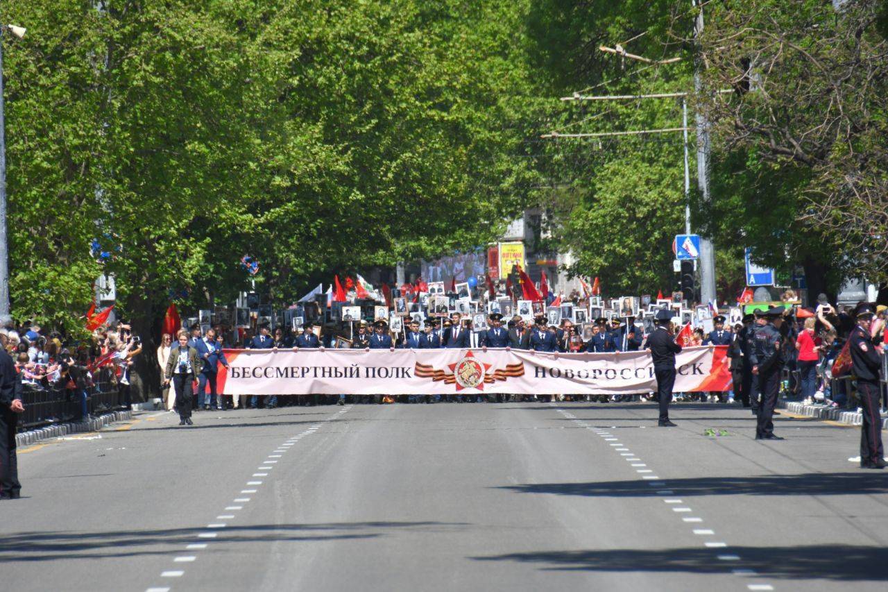 Фото парада 9 мая в новороссийске