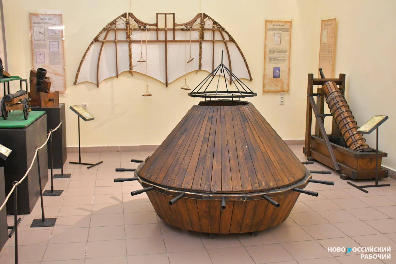 В Новороссийске можно «пострелять» из катапульты Леонардо да Винчи