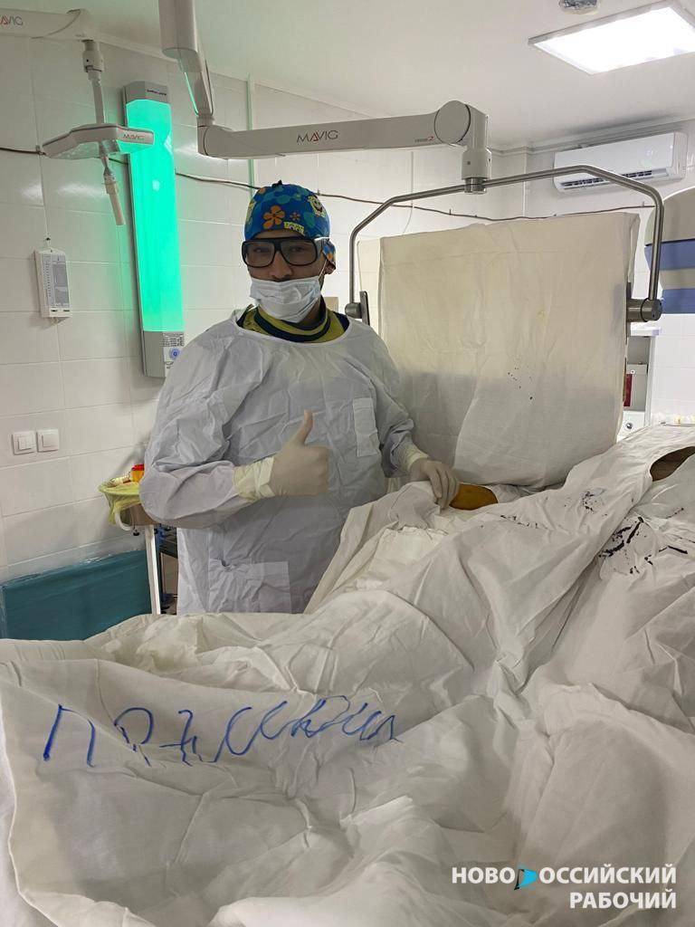Новороссийские хирурги подарили 33-летнему мужчине третье рождение