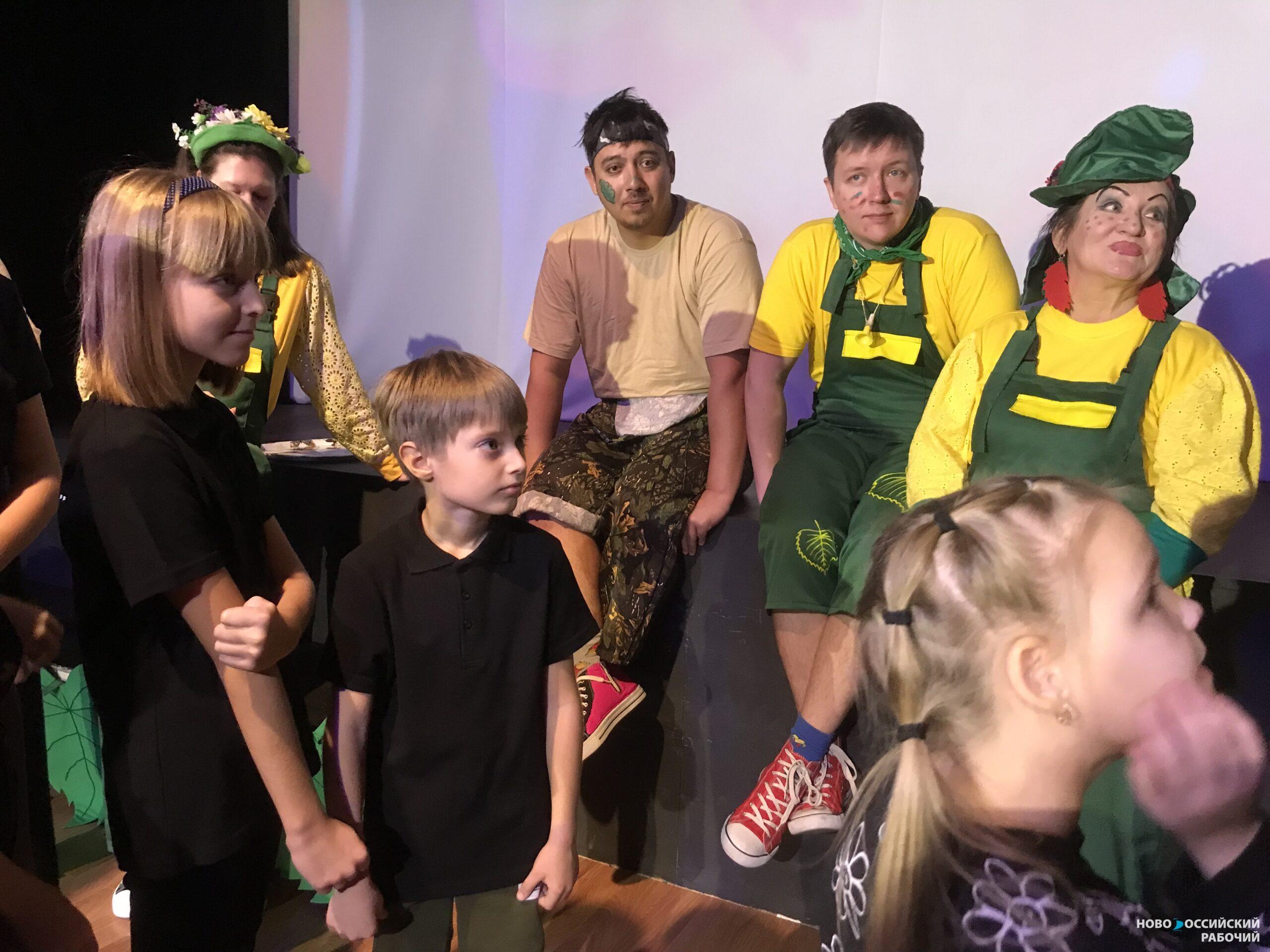 В Новороссийске был дан мастер-класс детям из театральных студий