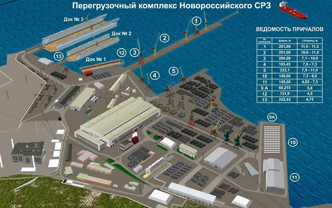 В Новороссийске концессионеры построят перегрузочный комплекс мощностью 12 миллионов тонн