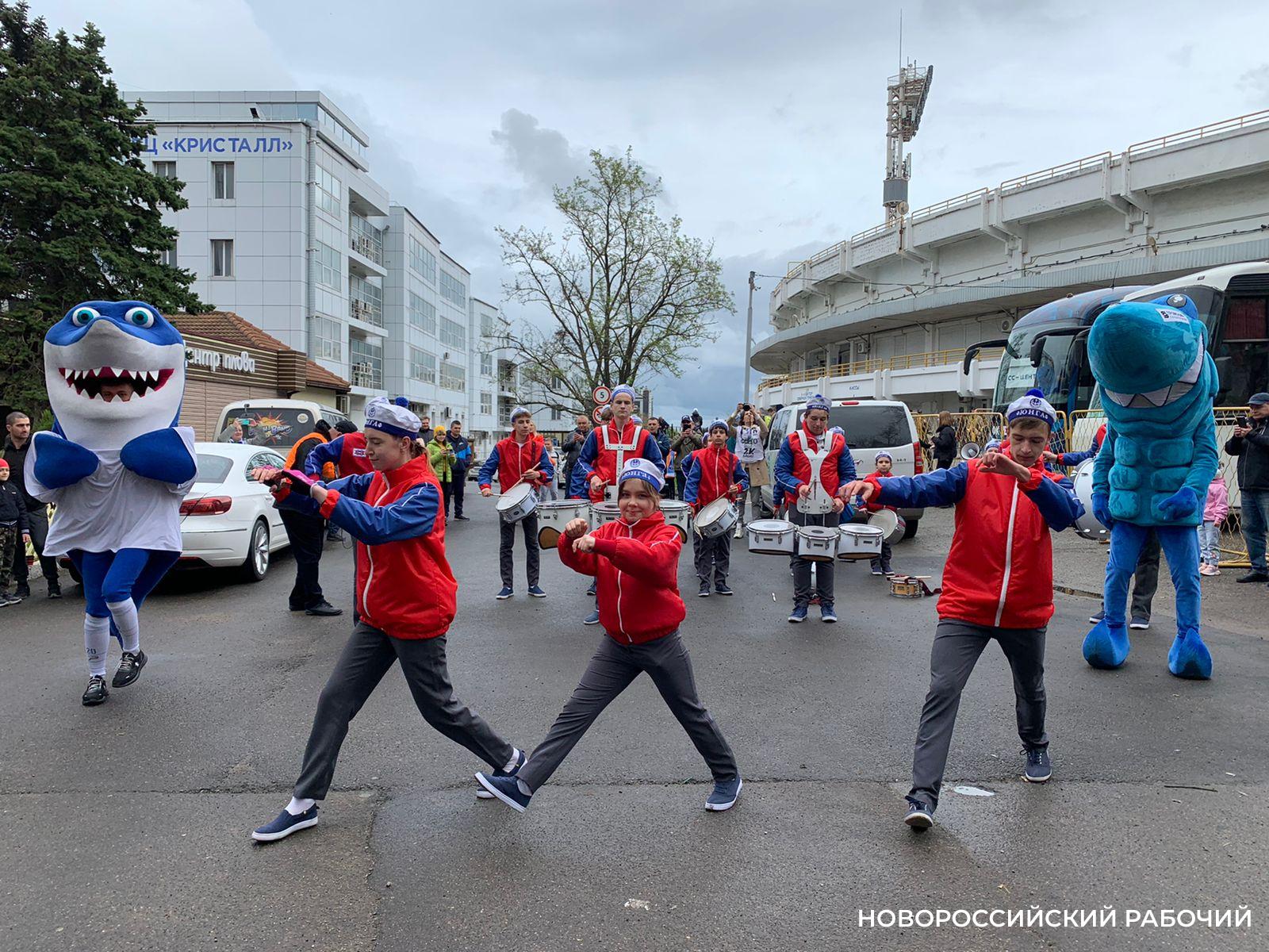 Добавили ритма: болельщиков новороссийского «Черноморца» порадовали новой предматчевой программой