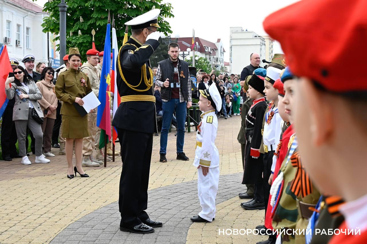 Новороссийские дошколята – самые юные патриоты города героя: отважные, смелые, бравые