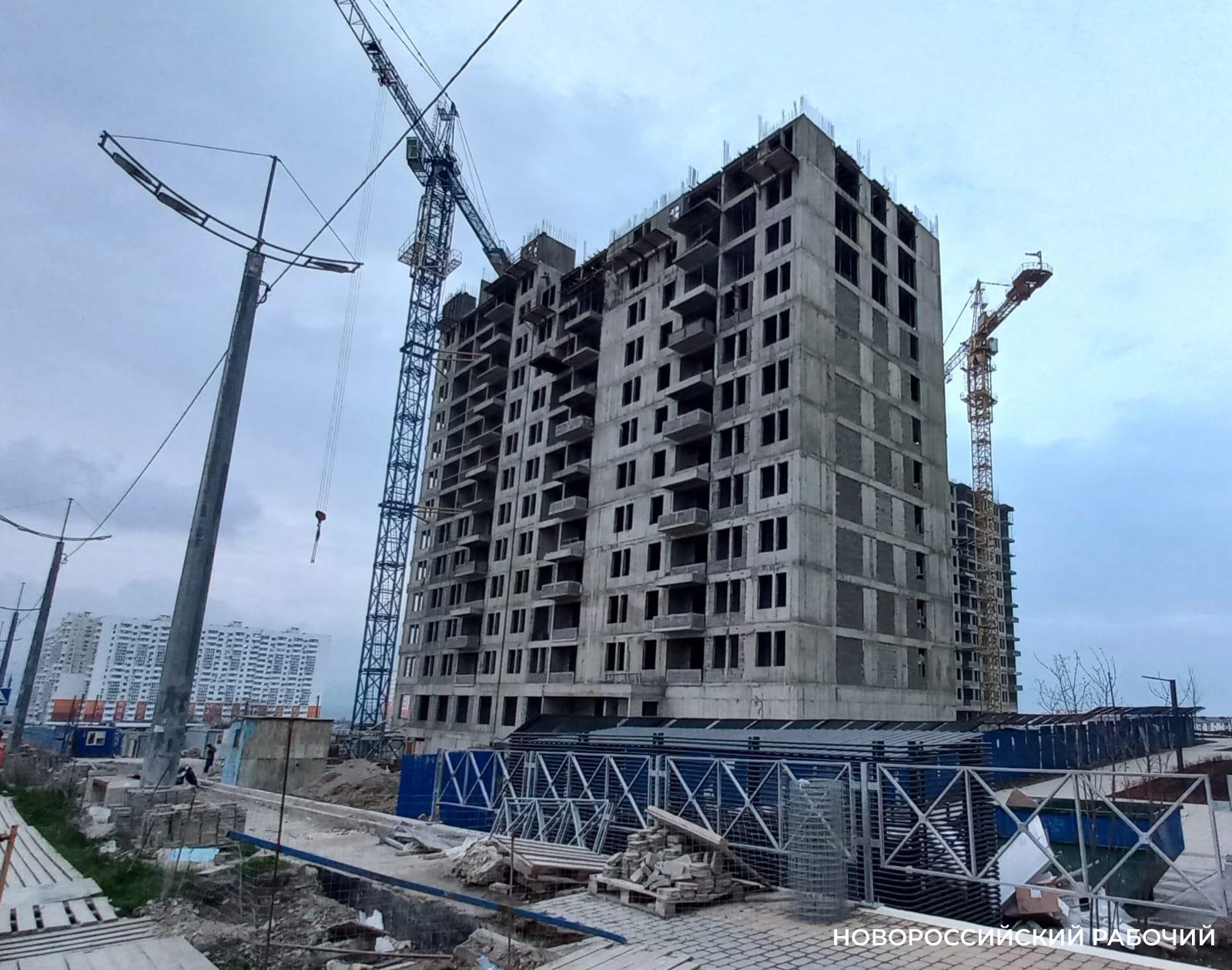 В Новороссийске половину жилья строят частники