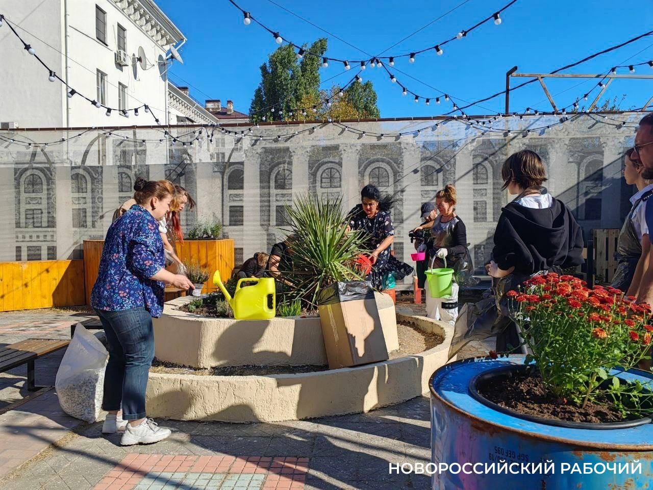 В Новороссийске на заброшенных участках возле Доски почёта сделают культурно и красиво
