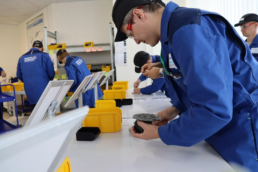 На единственной сертифицированной в Краснодарском крае «Фабрике производственных процессов» провели 60 тренингов