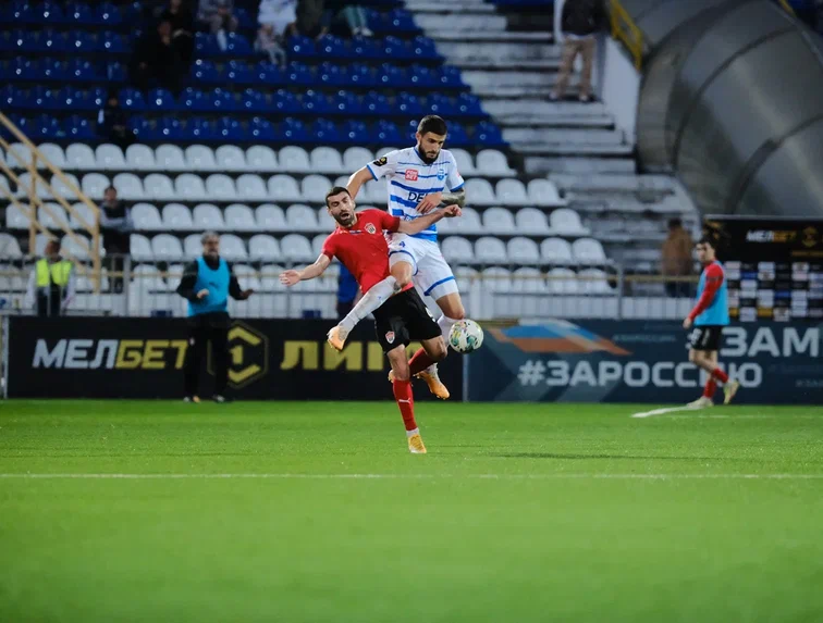 Новороссийский «Черноморец» потерпел поражение в матче с подмосковными «Химками»