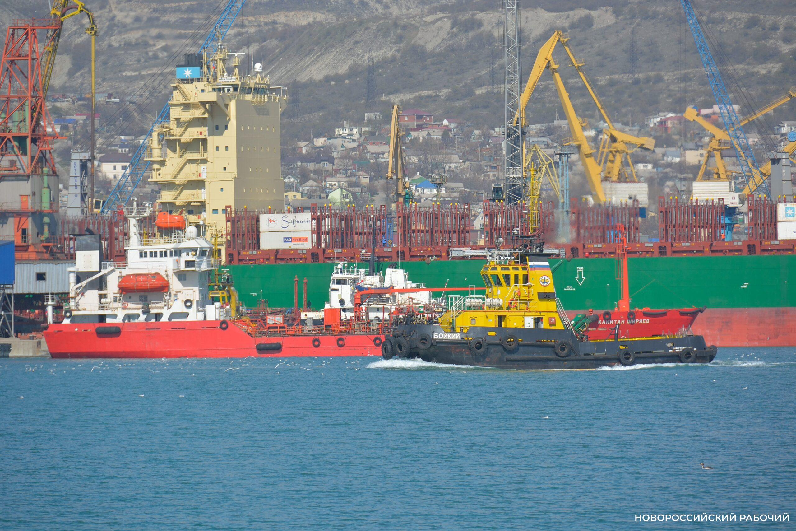 Новороссийск принимает треть морских грузов из Китая