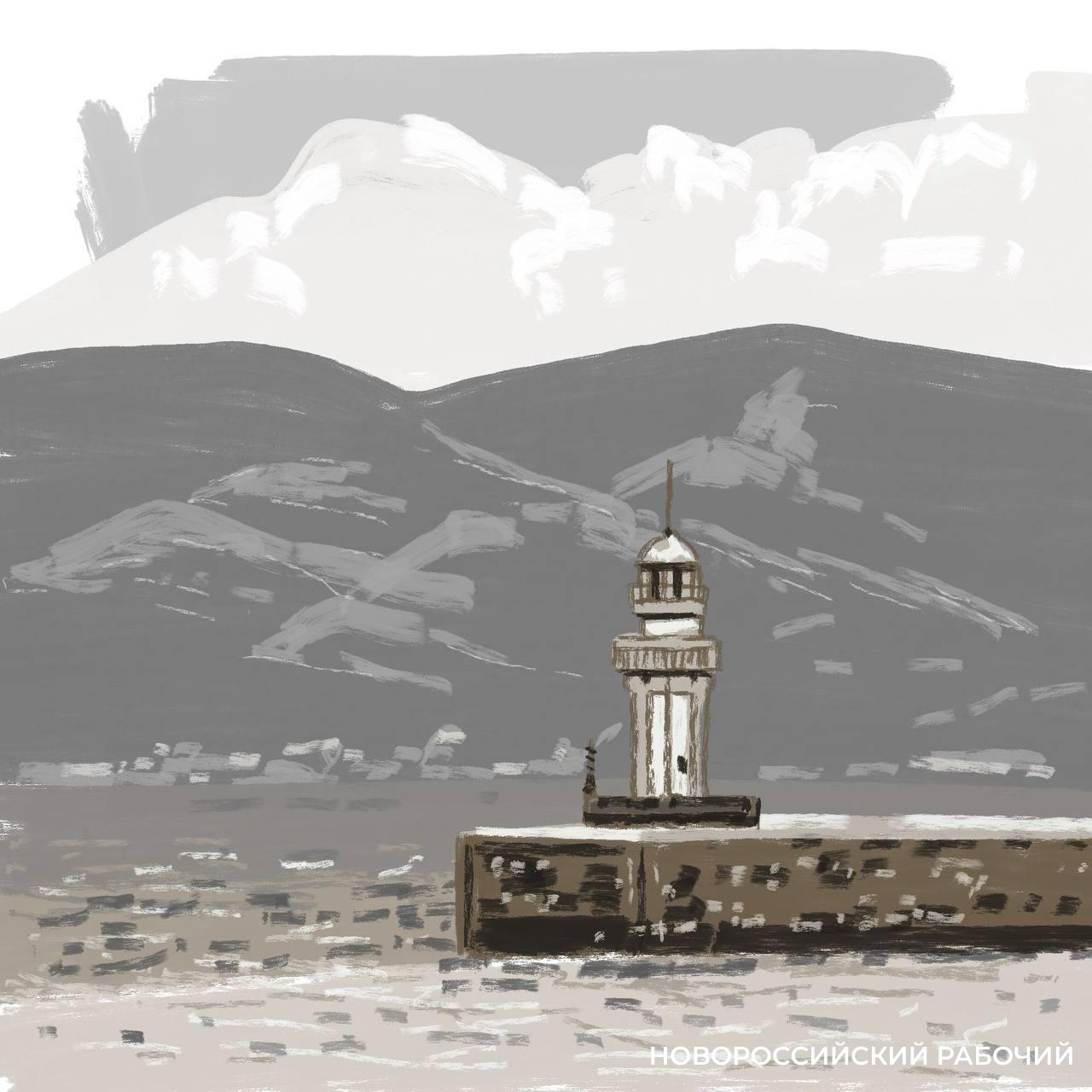 В старой арке Новороссийска нарисуют маяк, башню, причал и еще что-то красивое
