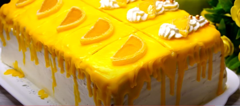 Торт «Лимонный» станет хитом на новогоднем столе