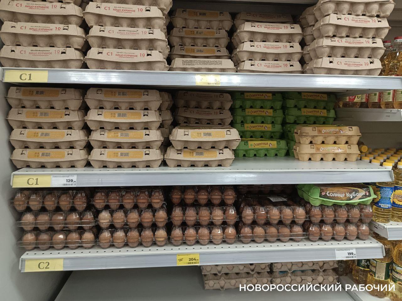 Турция готова покупать новороссийские яйца. А в Новороссийске цены на них пошли вниз  