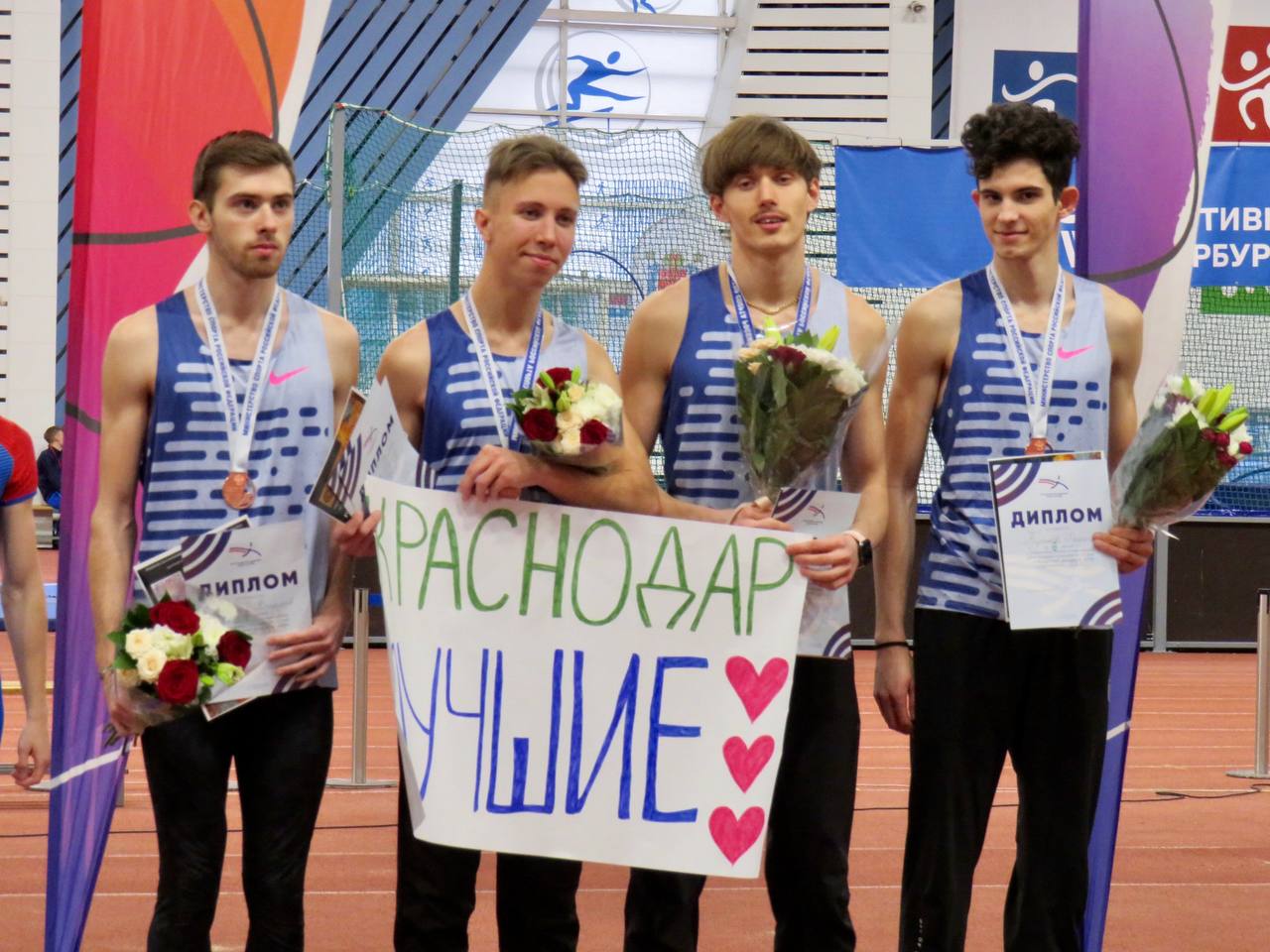 Новороссиец выиграл бронзу первенства России по легкой атлетике