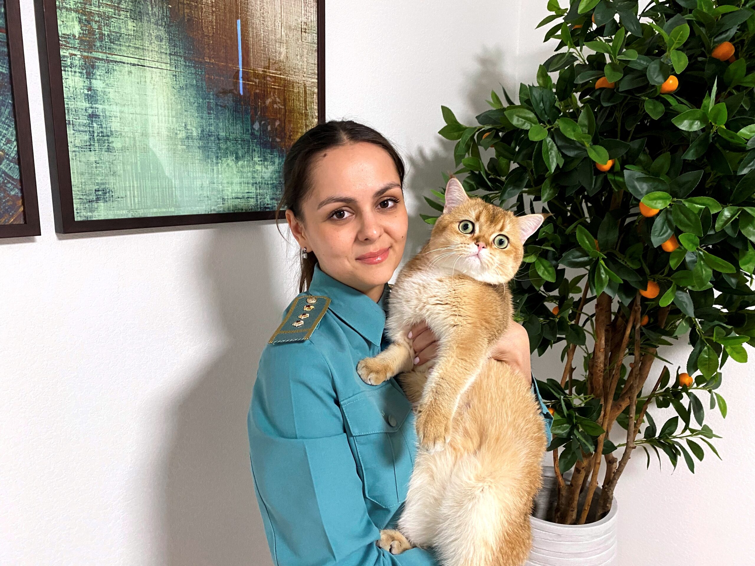 Новороссийские таможенники отметили День кошек фотосессией с пушистиками