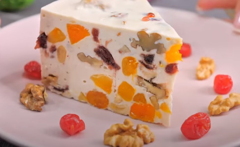Творожный десерт с сухофруктами и орехами — за уши не оттащишь!