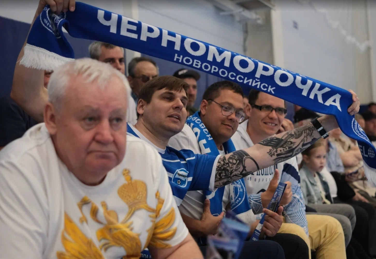 Сегодня в Новороссийске состоится встреча с болельщиками «Черноморочки»!