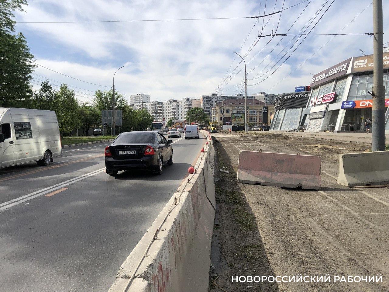 В Новороссийске проверили разметку на строительстве новой развязки –  Новости Новороссийска