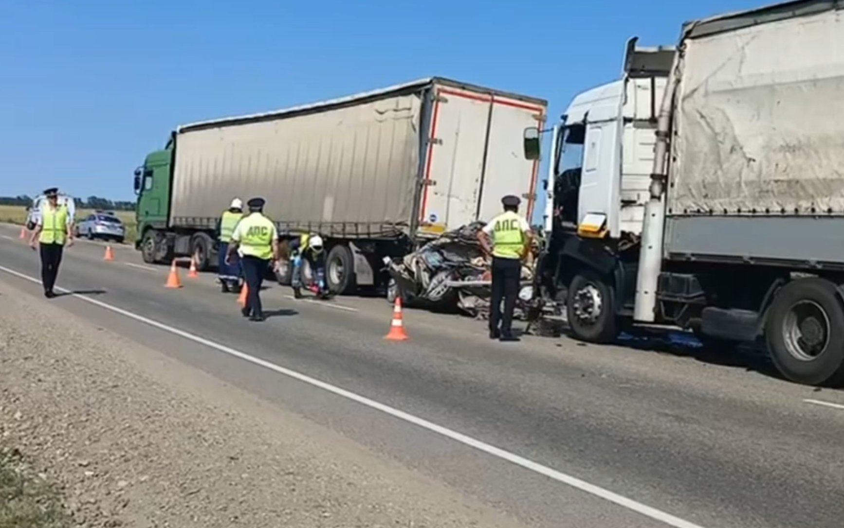 В страшной аварии в районе Крымска погибла семья из Новороссийска