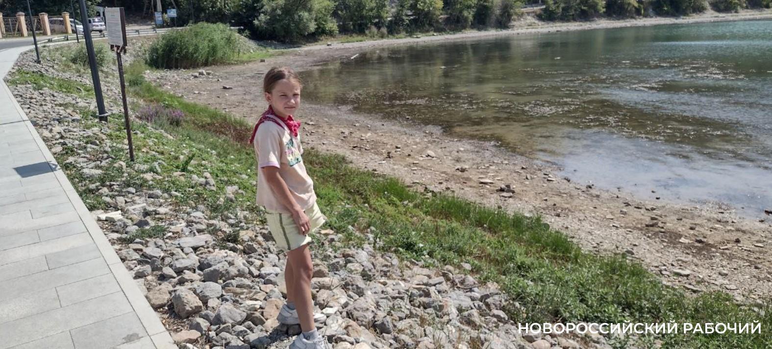 Неужели озеро Абрау в Новороссийске готовится показать свое дно?