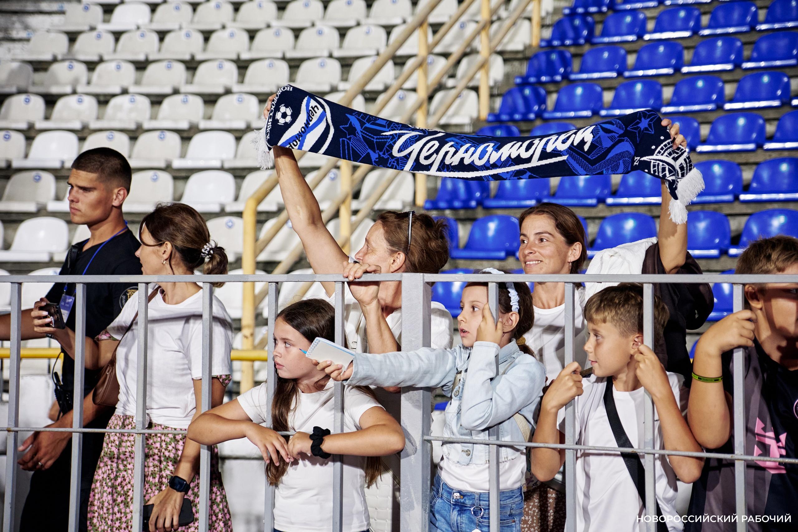 Новороссийский «Черноморец» уступил «Енисею» в домашней игре