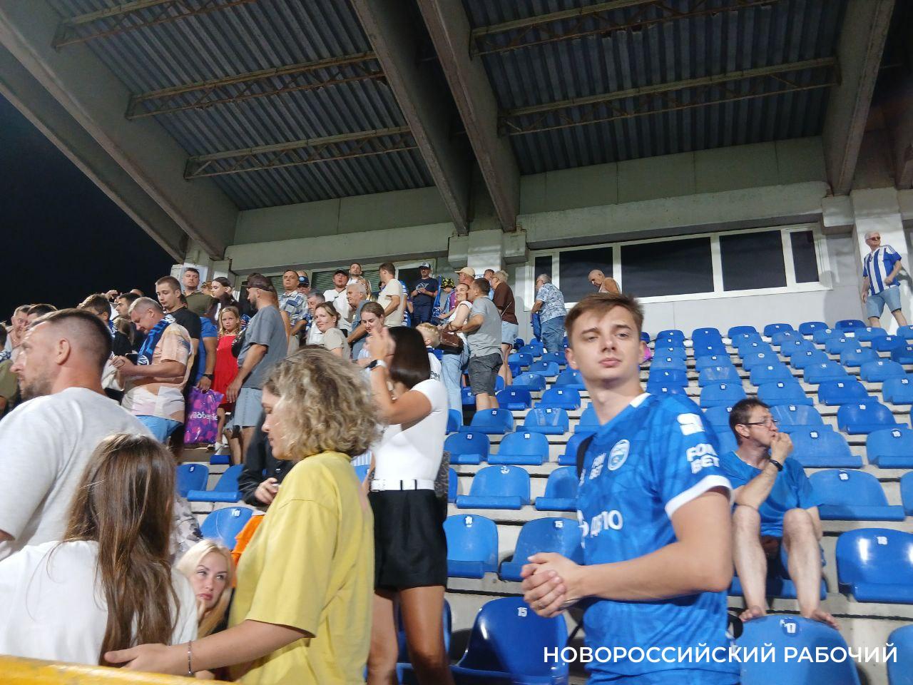 «Черноморец» проиграл в Новороссийске аутсайдеру