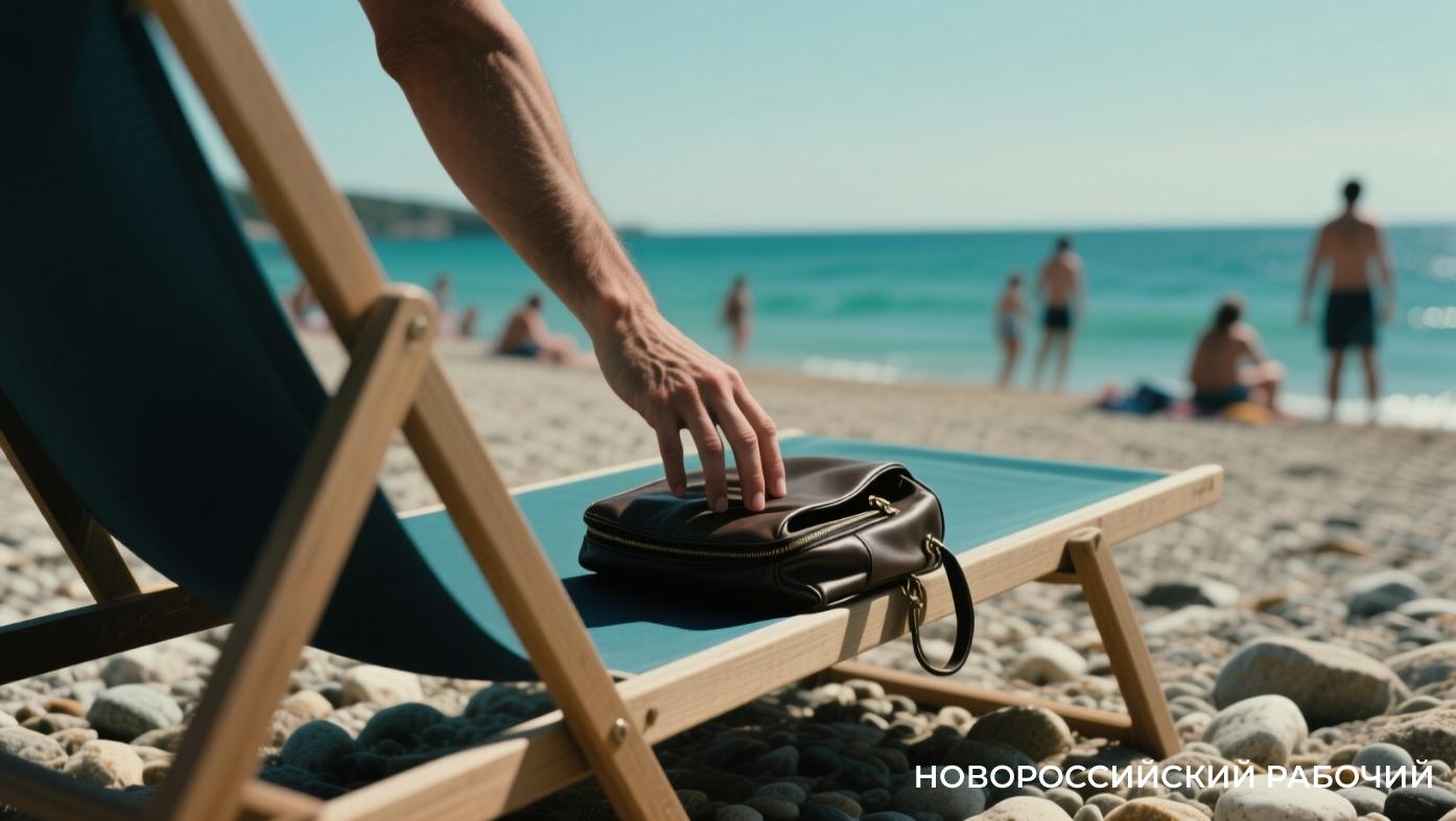 В Новороссийске – очередная кража на пляже