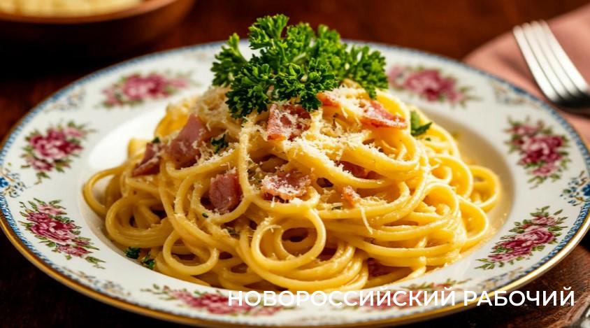 Паста карбонара, которую любят и взрослые, и дети