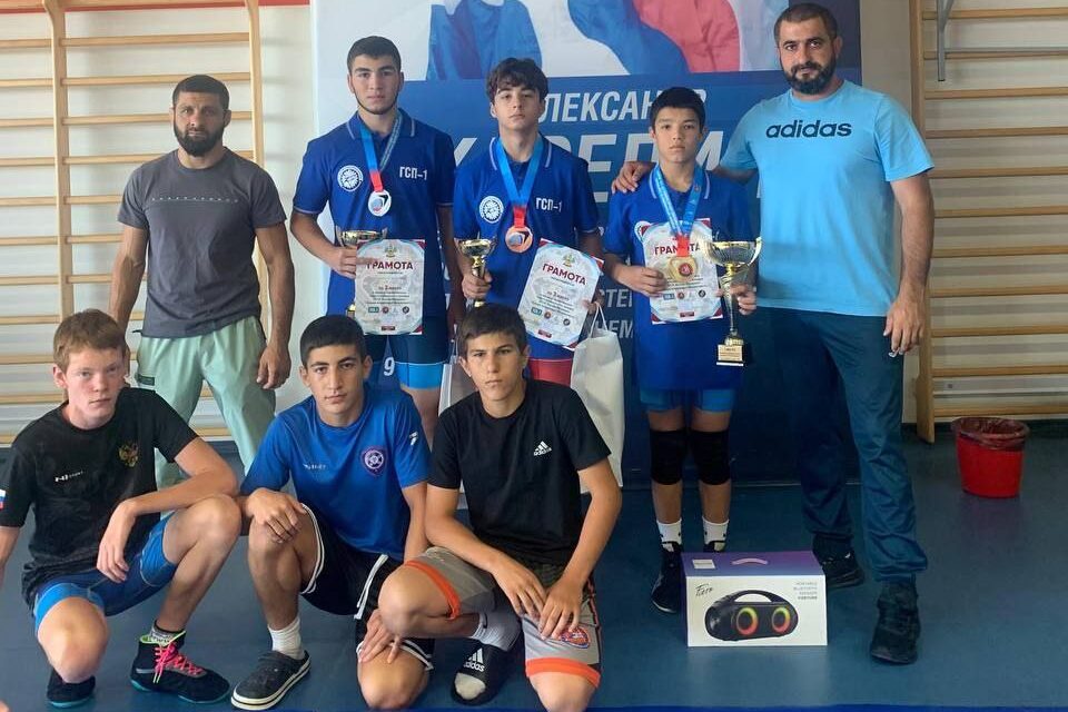 Триумф новороссийских борцов в Краснодаре