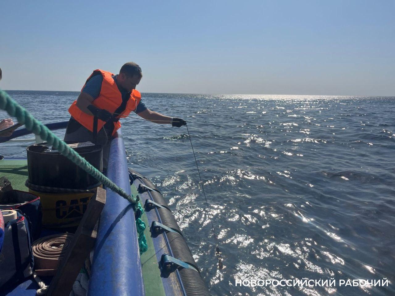 У побережья Новороссийска ликвидировали нештатную ситуацию