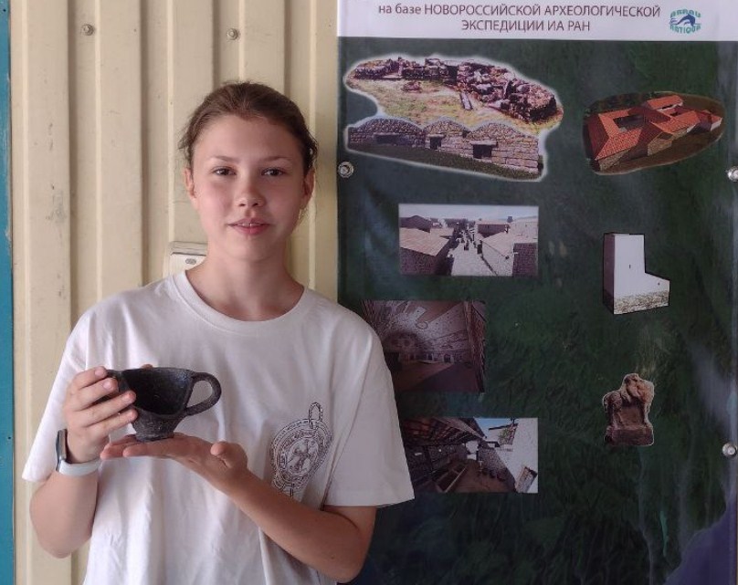 Как дети из Новороссийска окунулись в археологические раскопки