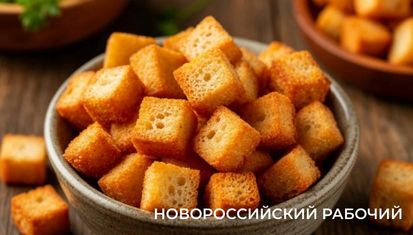 Сухарики на перекус или к супу