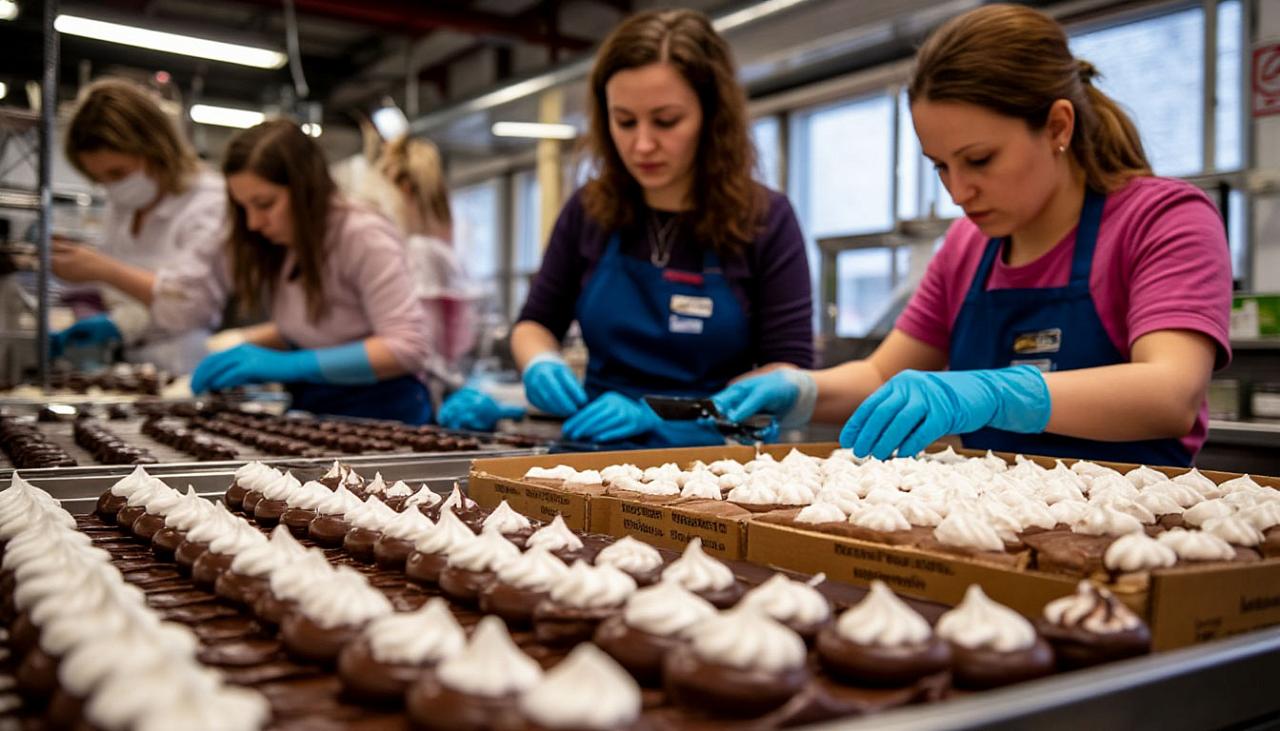 «Кондитерская фабрика» из Армавира ускорила процесс глазирования зефира и укрепила стандарты качества