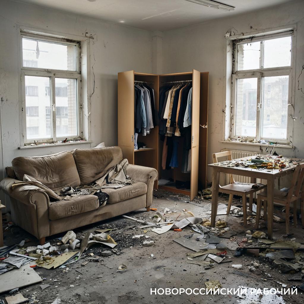 Троих голодных детей изъяли из грязной квартиры Новороссийска