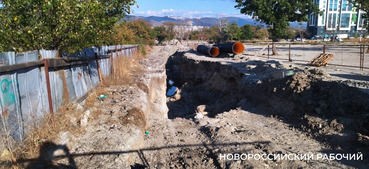 Участок ТГВ и ливневка — какие прошлогодние объекты закончат в начале 2026 года в Новороссийске