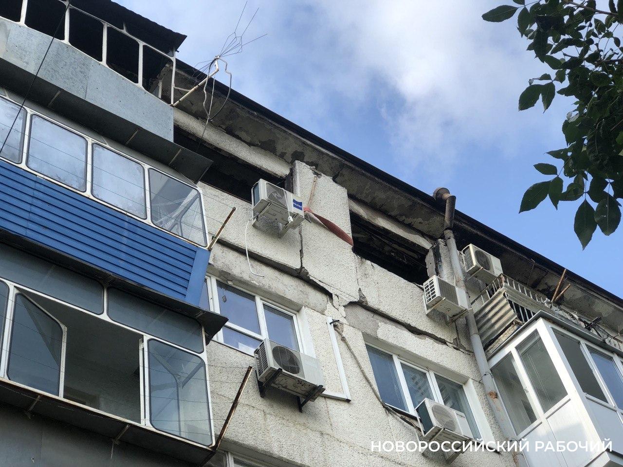 В Новороссийске дом, где летом взорвался газ, все еще ждет ремонта