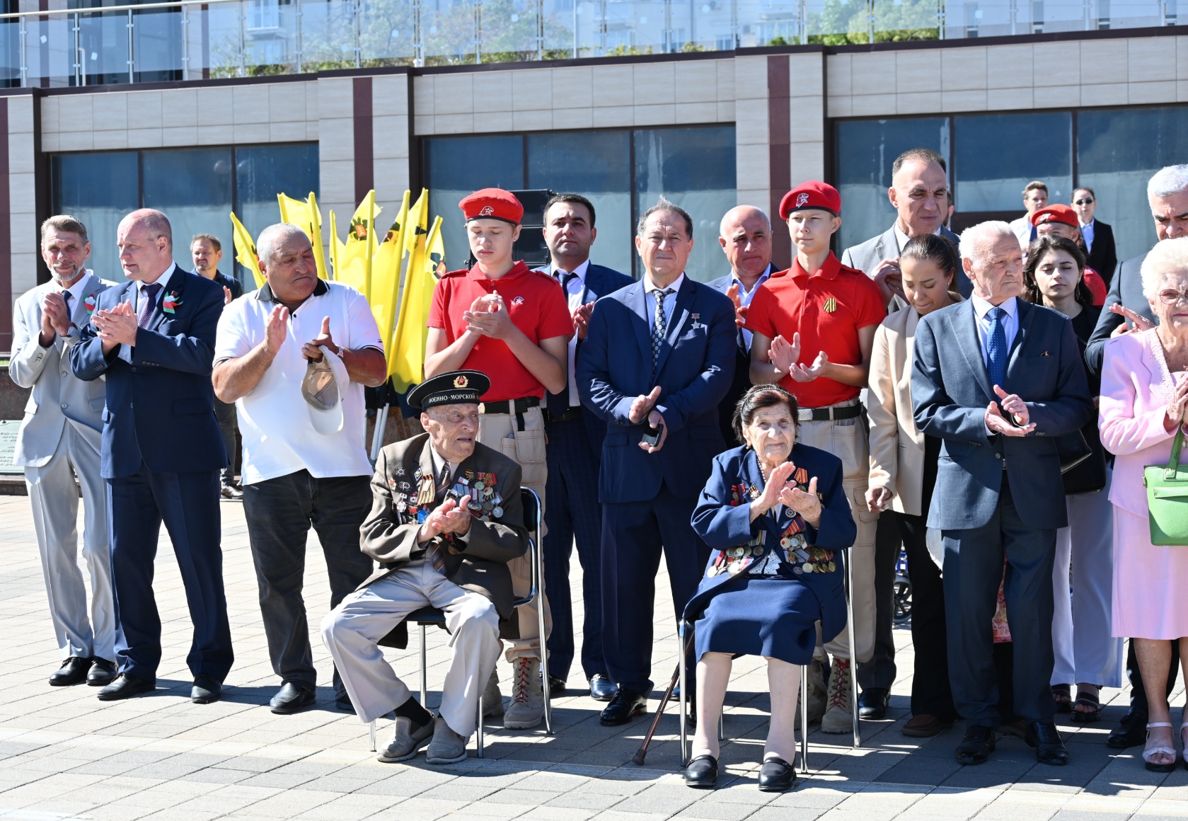 Герои-освободители Новороссийска снова с нами! Участники освобождения города приехали на торжества из Армении