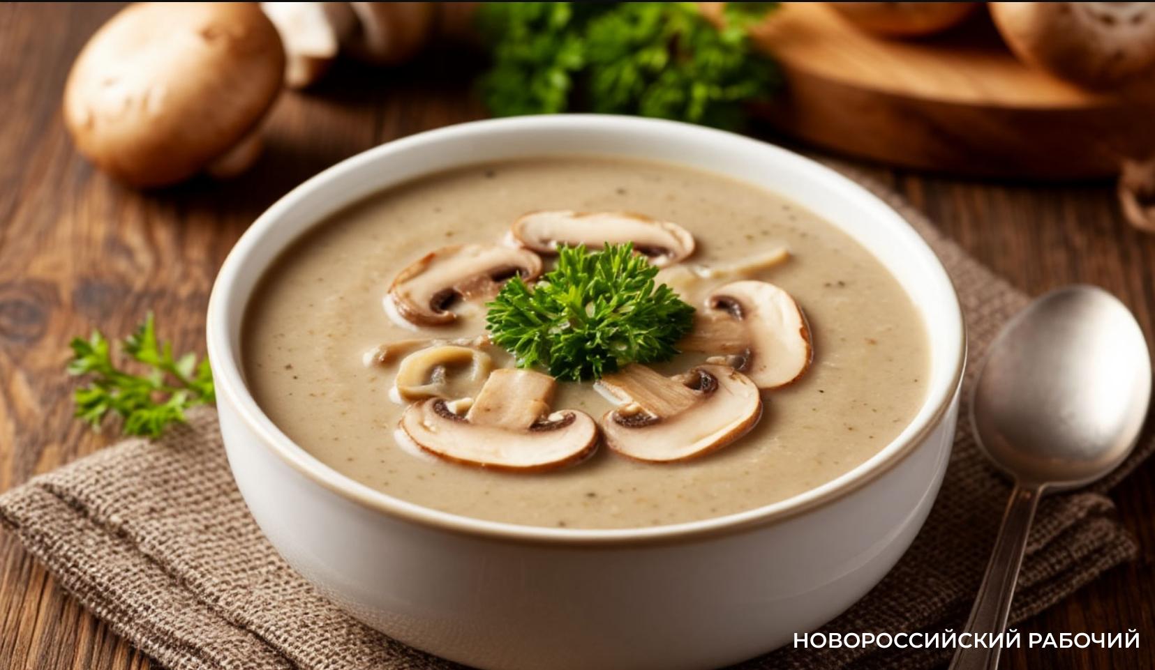 Грибной суп-пюре: нежное облако вкуса для дождливого вечера