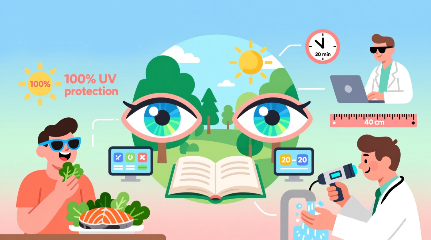 «Мигни дважды — сохрани зрение!»: простые привычки, которые спасут ваши глаза