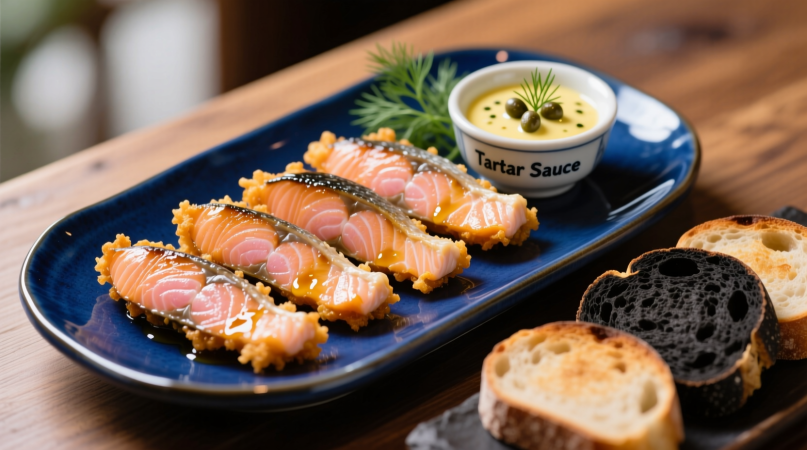 Новый взгляд на любимую рыбу: горбуша в луковом кляре