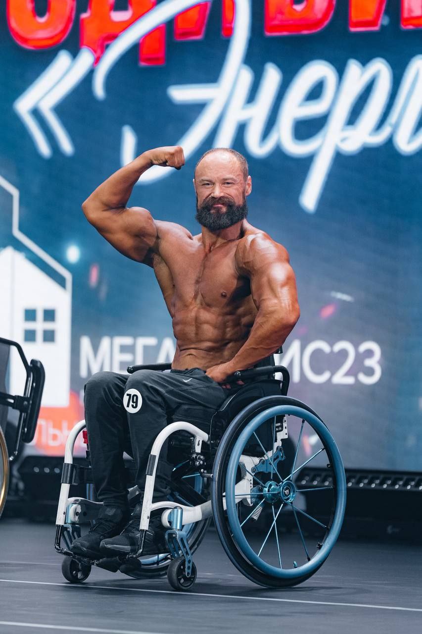 Бодибилдер-колясочник из Новороссийска завоевал золото Всероссийских соревнований