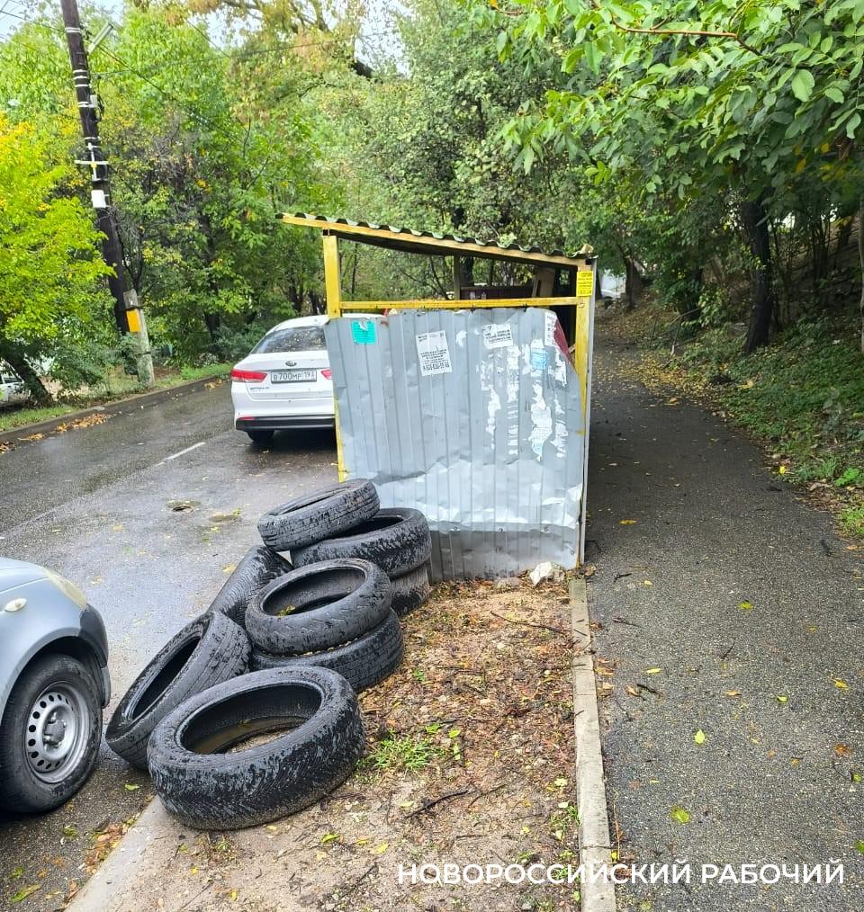Жители Новороссийска могут бесплатно сдать на переработку б/у шины