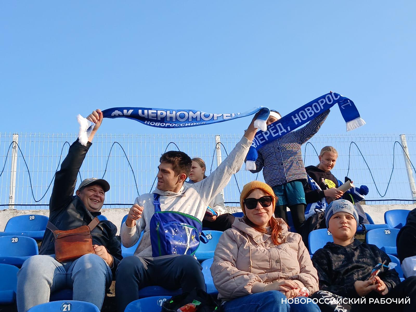 Футболистов новороссийского «Черноморца» настраивали быть героями. И победа за ними!